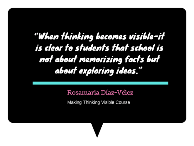 Visible Thinking Quote