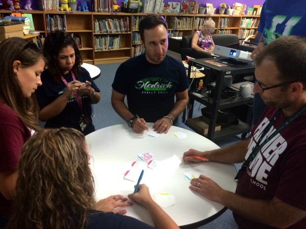 Hexagonal Thinking in action during Professional Learning