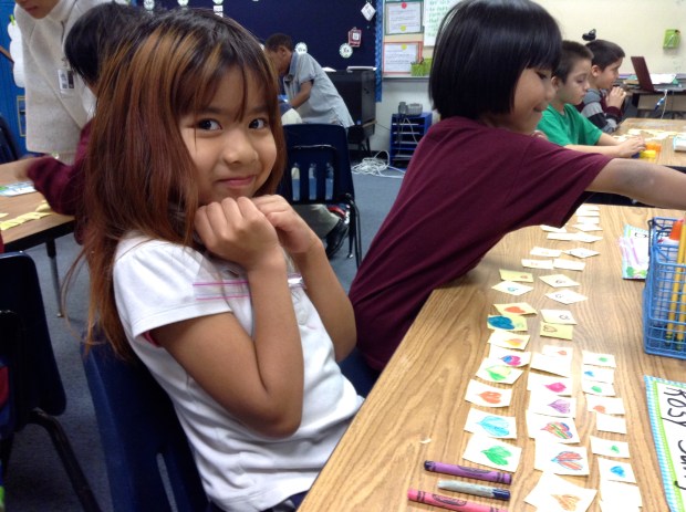 Visible Thinking in action during co-teach