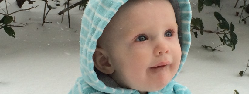 B discovers the snow